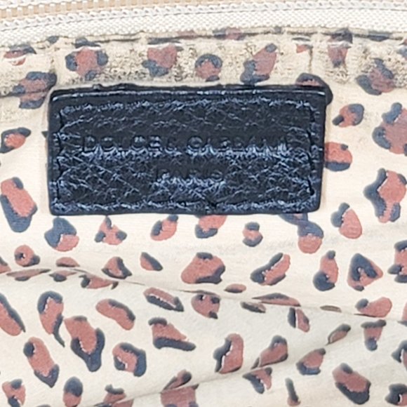 Stunning Dolce & Gabbana Ms Curly Black Leather Large Hobo Handbag - Picture 14 of 16